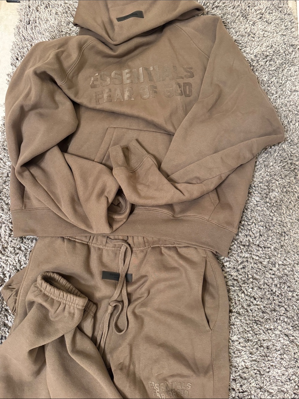 Fear of god Brown tracksuit